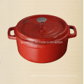 1.8L Enamel Fonte Cocotte Casserole Taille 18cm